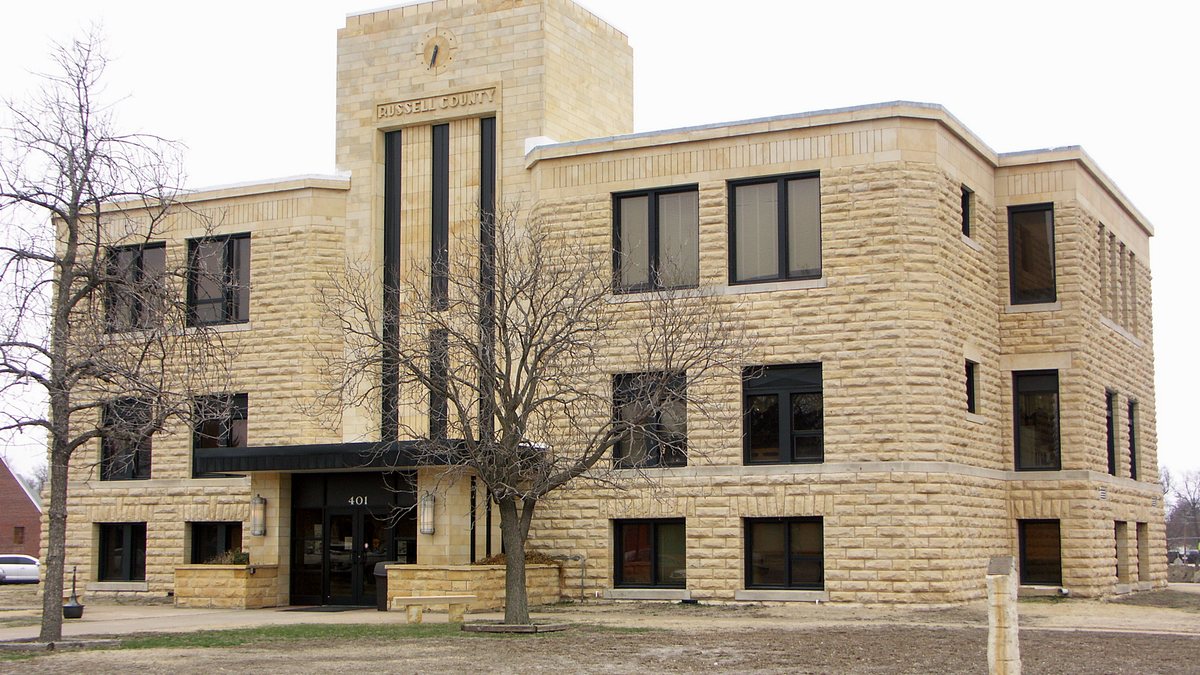 Russell County, Kansas — Monument Rocks Kansas