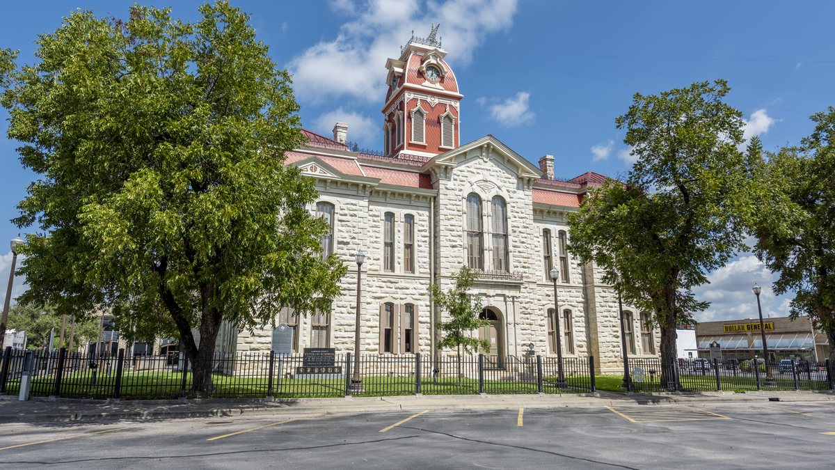 Lampasas County, Texas — The Alamo