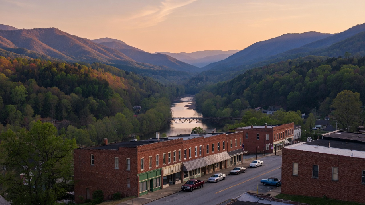 North Georgia mountains — educational cover (regional illustration)