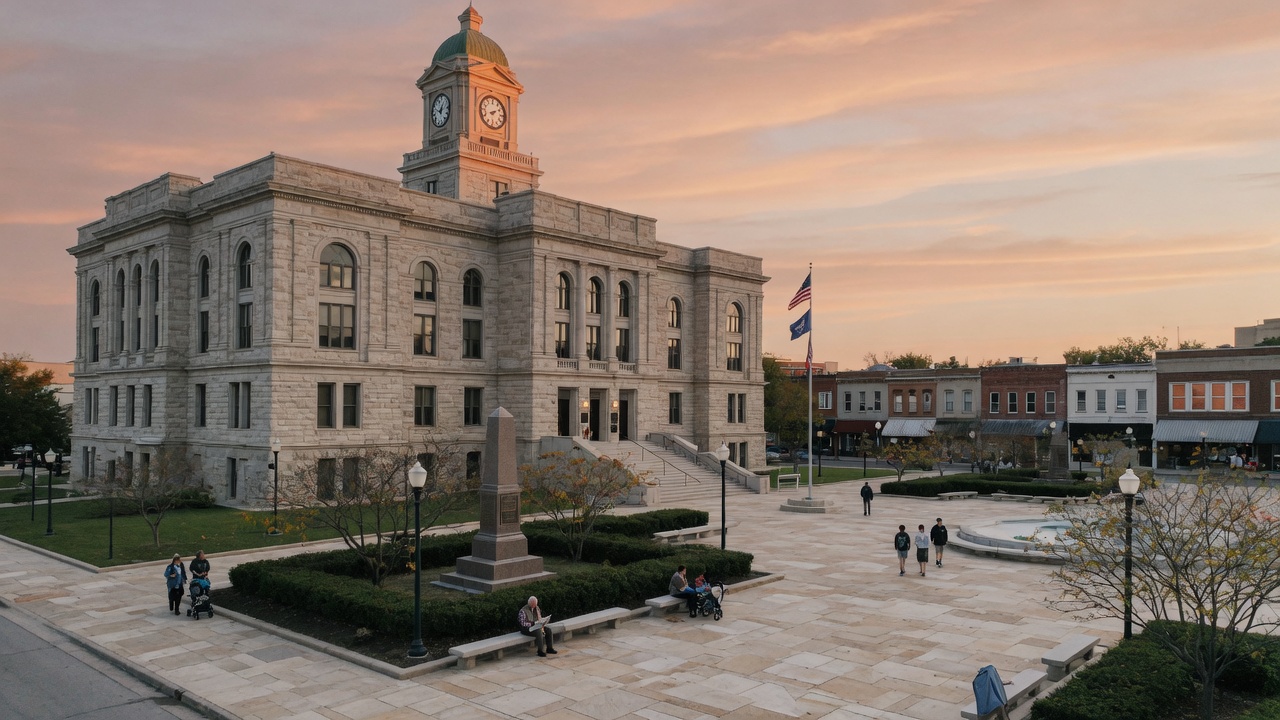Kansas’s 4th 2026 — educational cover (civic regional illustration)