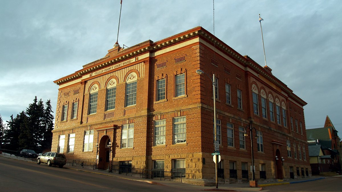 Educational briefing on the Office of the Sheriff for Teller County, Colorado — Cripple Creek. — educational cover (regional illustration)