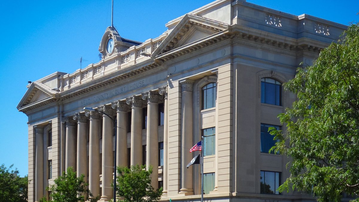 Educational briefing on the Office of the Sheriff for Weld County, Colorado — Greeley. — educational cover (regional illustration)