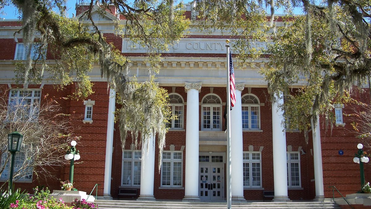 Educational briefing on the Office of the Sheriff for Hernando County, Florida — Brooksville. — educational cover (regional illustration)