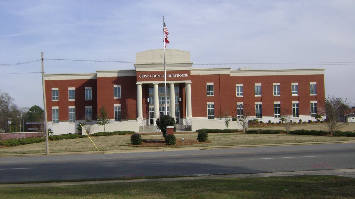 Educational briefing on the Office of the Sheriff for Crisp County, Georgia — Cordele. — educational cover (regional illustration)