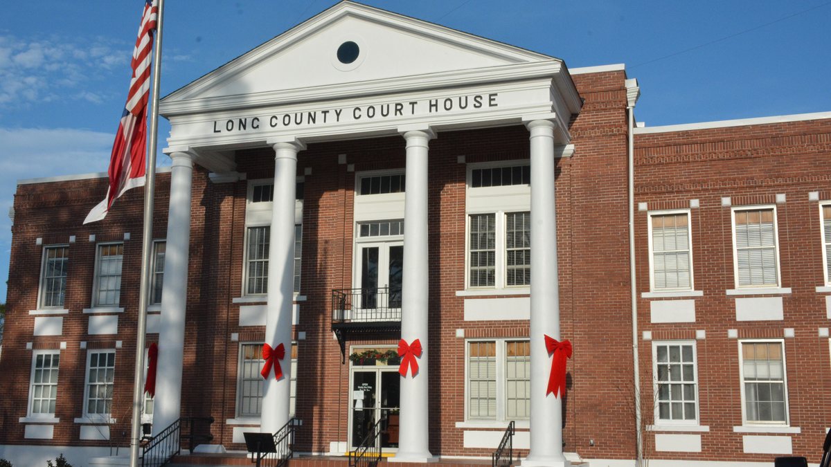 Educational briefing on the Office of the Sheriff for Long County, Georgia — Ludowici. — educational cover (regional illustration)
