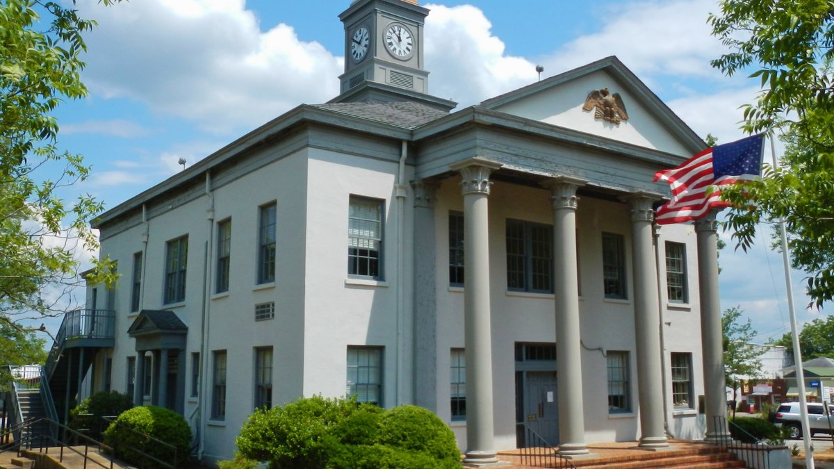 Educational briefing on the Office of the Sheriff for Marion County, Georgia — Buena Vista. — educational cover (regional illustration)