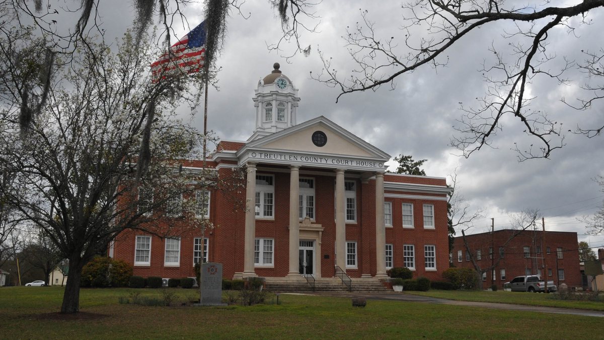 Educational briefing on the Office of the Sheriff for Treutlen County, Georgia — Soperton. — educational cover (regional illustration)