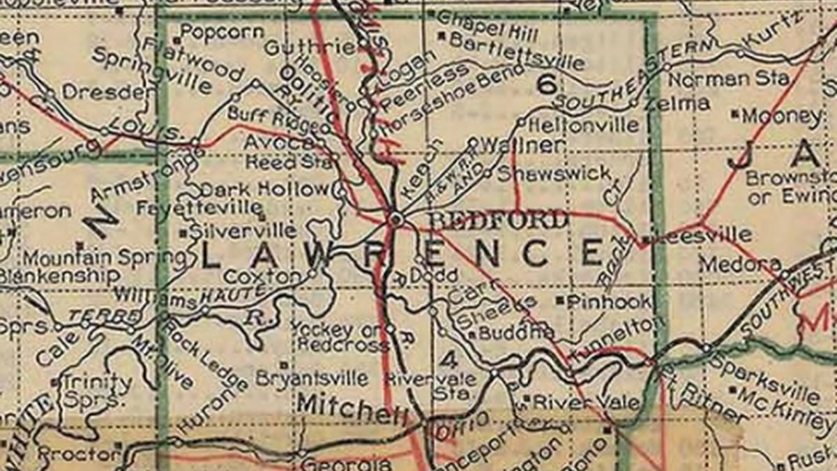 Educational briefing on the Office of the Sheriff for Lawrence County, Indiana — Bedford. — educational cover (regional illustration)