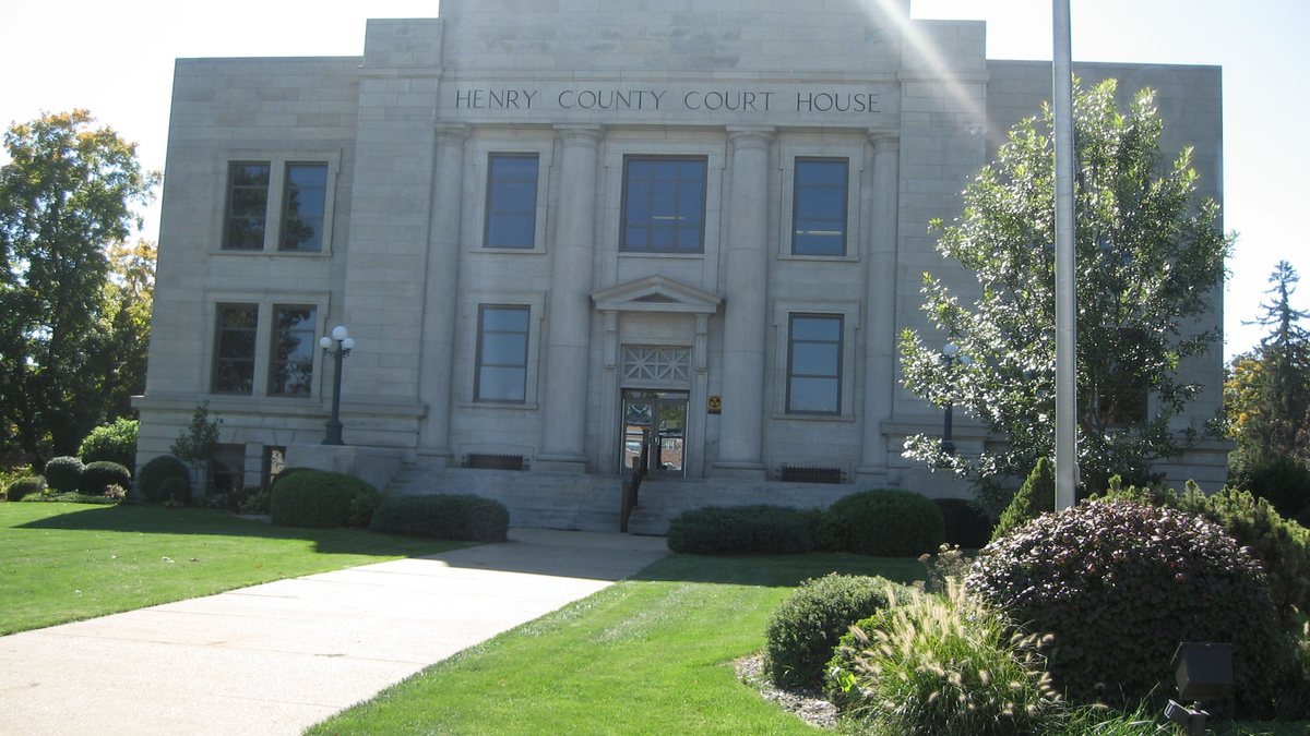 Educational briefing on the Office of the Sheriff for Henry County, Iowa — Mount Pleasant. — educational cover (regional illustration)