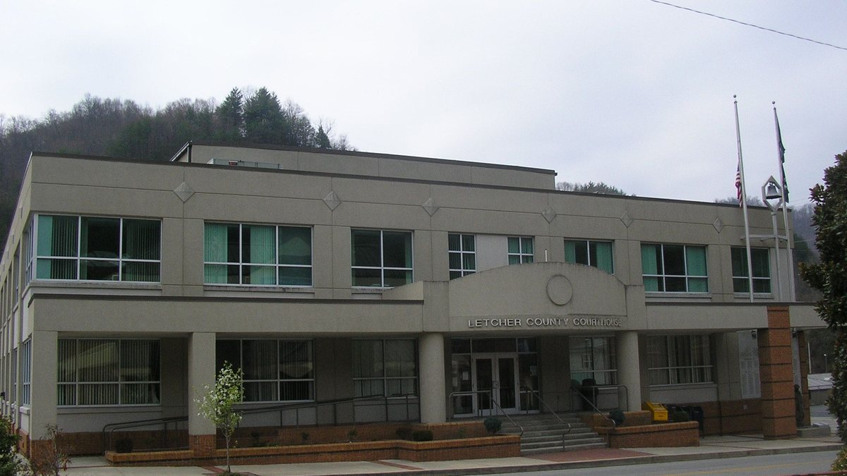 Educational briefing on the Office of the Sheriff for Letcher County, Kentucky — Whitesburg. — educational cover (regional illustration)
