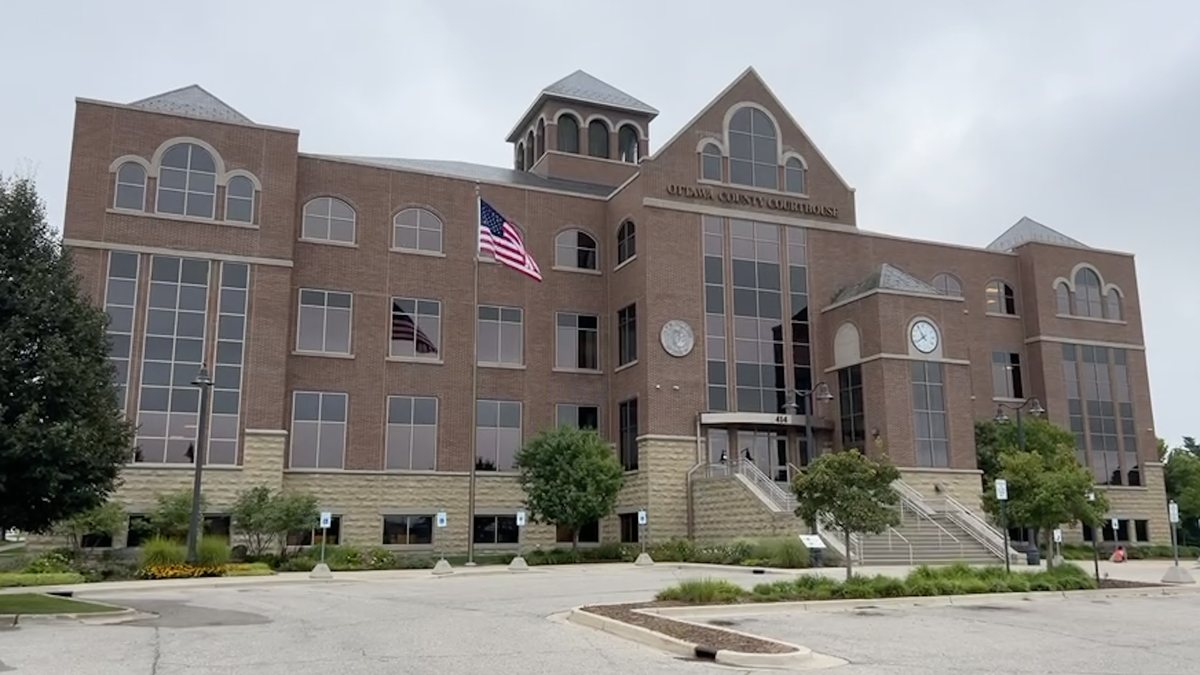 Educational briefing on the Office of the Sheriff for Ottawa County, Michigan — Grand Haven, while the county''s largest city is Holland. — educational cover (regional illustration)