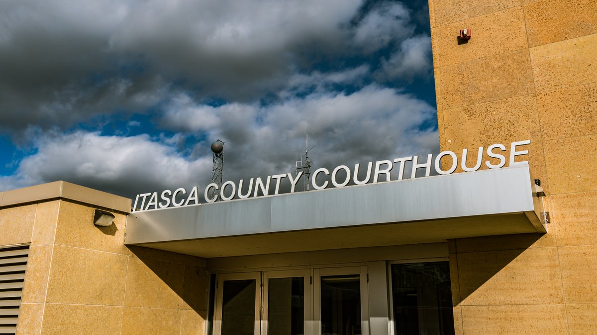 Educational briefing on the Office of the Sheriff for Itasca County, Minnesota — Grand Rapids. — educational cover (regional illustration)