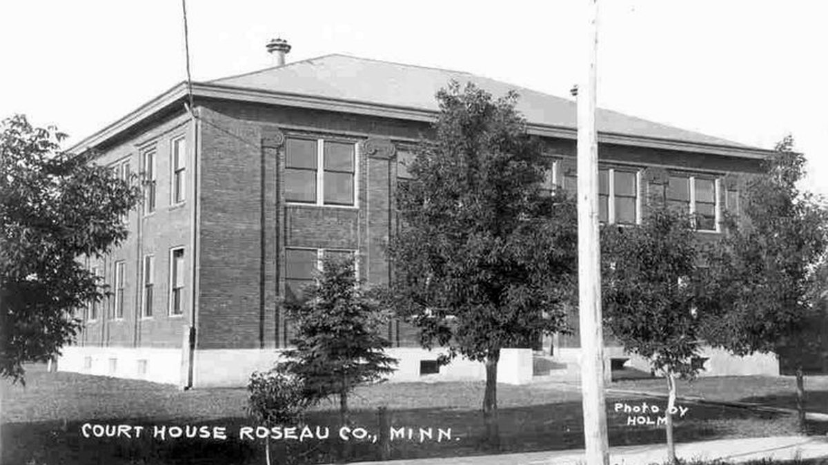 Educational briefing on the Office of the Sheriff for Roseau County, Minnesota — Roseau. — educational cover (regional illustration)
