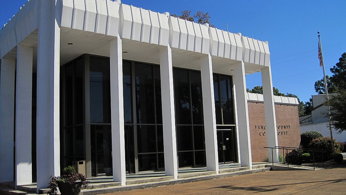 Educational briefing on the Office of the Sheriff for Panola County, Mississippi — Sardis and Batesville. — educational cover (regional illustration)