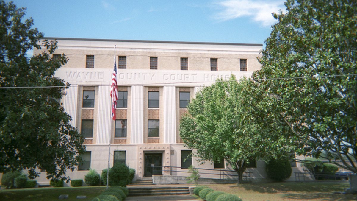 Educational briefing on the Office of the Sheriff for Wayne County, Mississippi — Waynesboro. — educational cover (regional illustration)