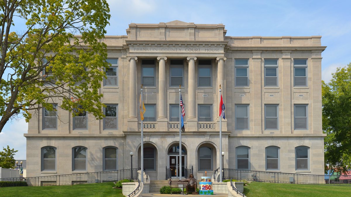 Educational briefing on the Office of the Sheriff for Franklin County, Missouri — Union. — educational cover (regional illustration)
