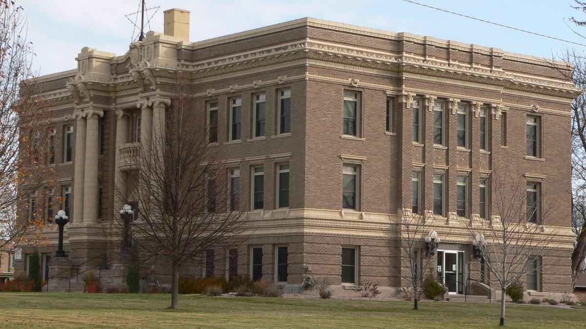 Educational briefing on the Office of the Sheriff for Clay County, Nebraska — Clay Center. — educational cover (regional illustration)