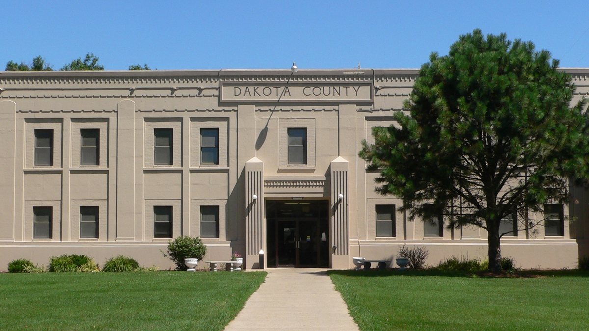 Educational briefing on the Office of the Sheriff for Dakota County, Nebraska — Dakota City and the largest city is South Sioux City. — educational cover (regional illustration)