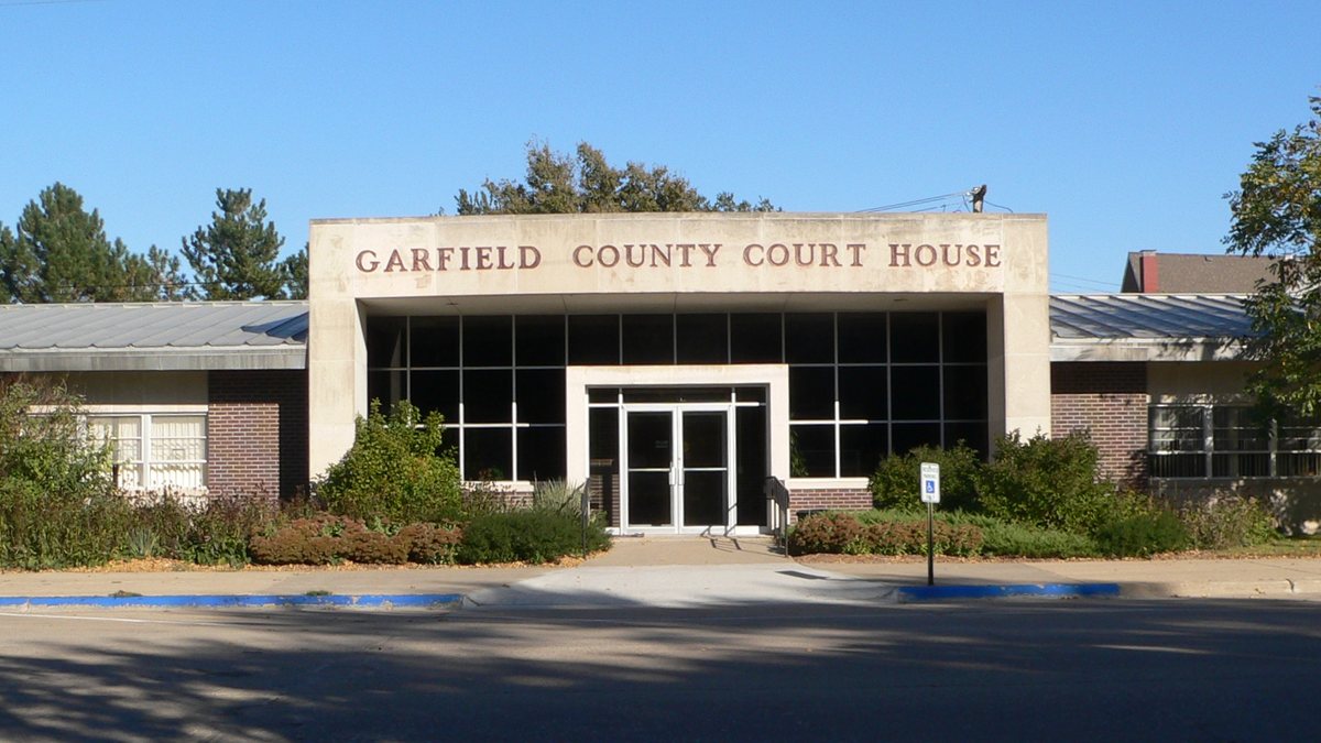 Educational briefing on the Office of the Sheriff for Garfield County, Nebraska — Burwell. — educational cover (regional illustration)
