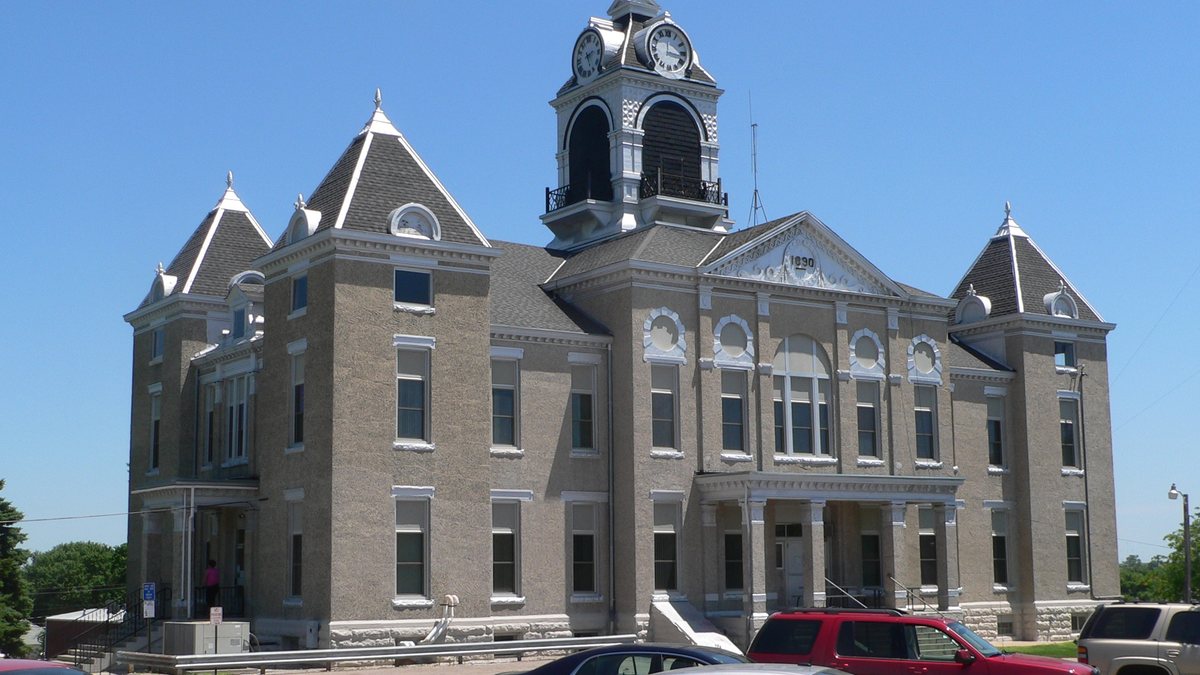Educational briefing on the Office of the Sheriff for Nuckolls County, Nebraska — Nelson. — educational cover (regional illustration)