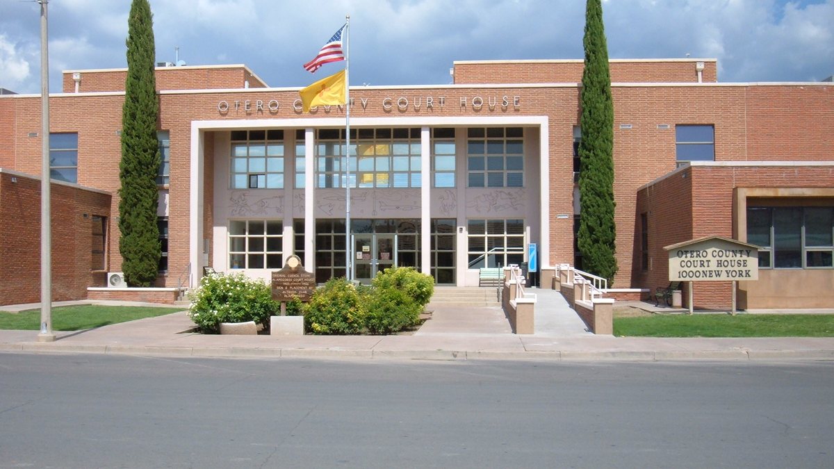 Educational briefing on the Office of the Sheriff for Otero County, New Mexico — Alamogordo. — educational cover (regional illustration)