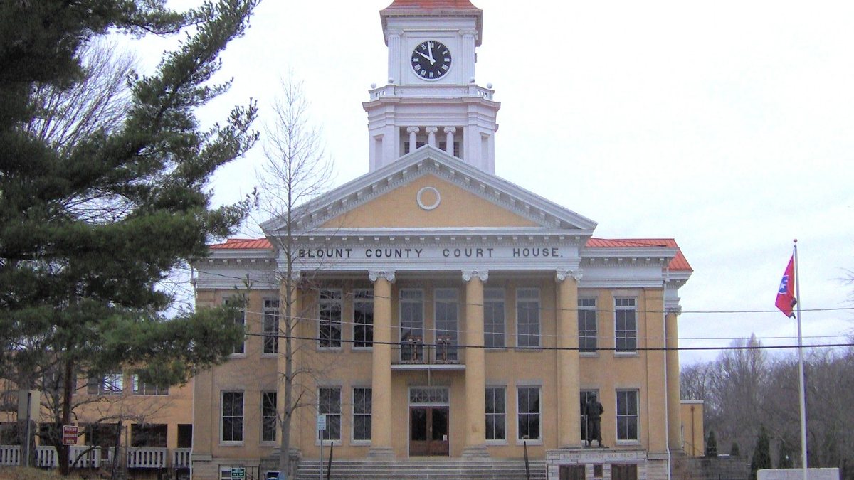 Educational briefing on the Office of the Sheriff for Blount County, Tennessee — Maryville. — educational cover (regional illustration)