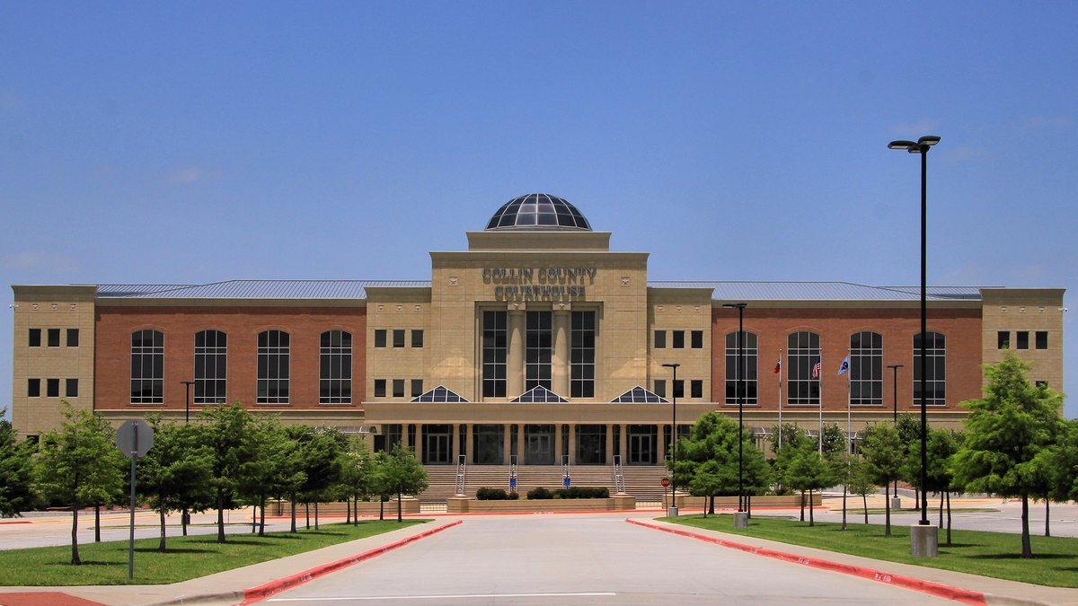 Educational briefing on the Office of the Sheriff for Collin County, Texas — McKinney. — educational cover (regional illustration)