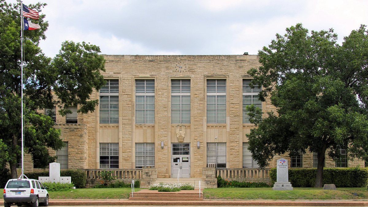 Educational briefing on the Office of the Sheriff for Comanche County, Texas — Comanche. — educational cover (regional illustration)