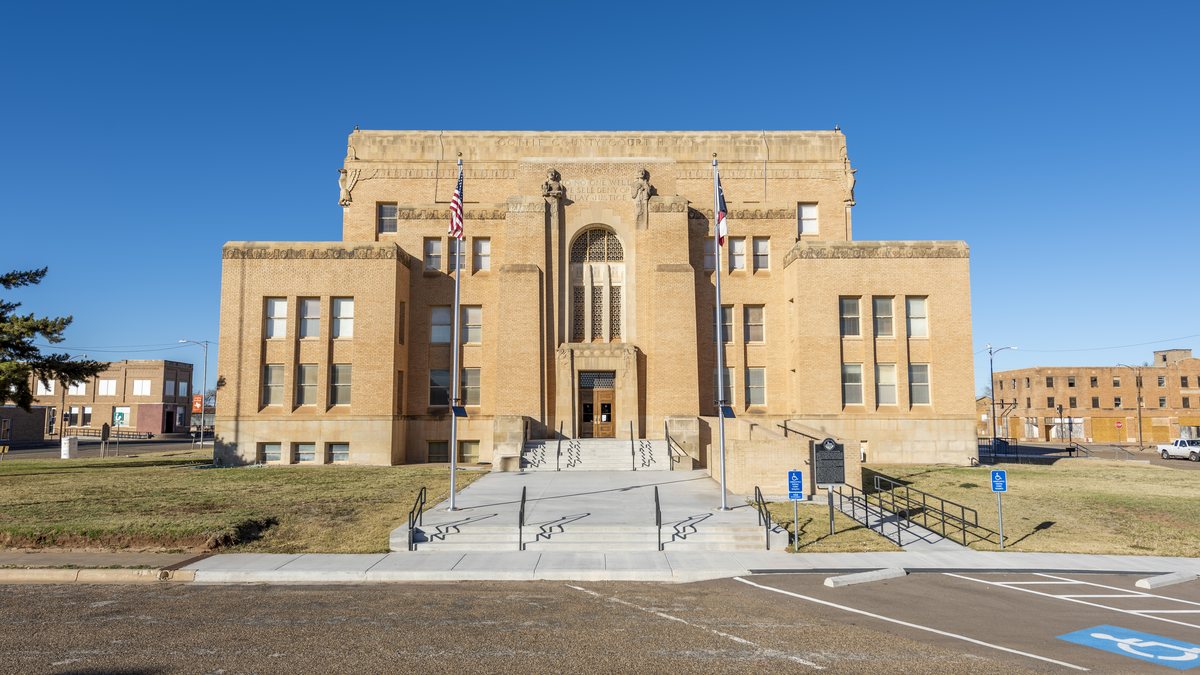 Educational briefing on the Office of the Sheriff for Cottle County, Texas — Paducah. — educational cover (regional illustration)