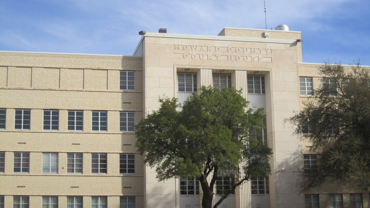Educational briefing on the Office of the Sheriff for Howard County, Texas — Big Spring. — educational cover (regional illustration)