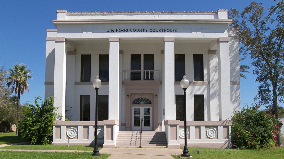 Educational briefing on the Office of the Sheriff for Jim Hogg County, Texas — Hebbronville. — educational cover (regional illustration)