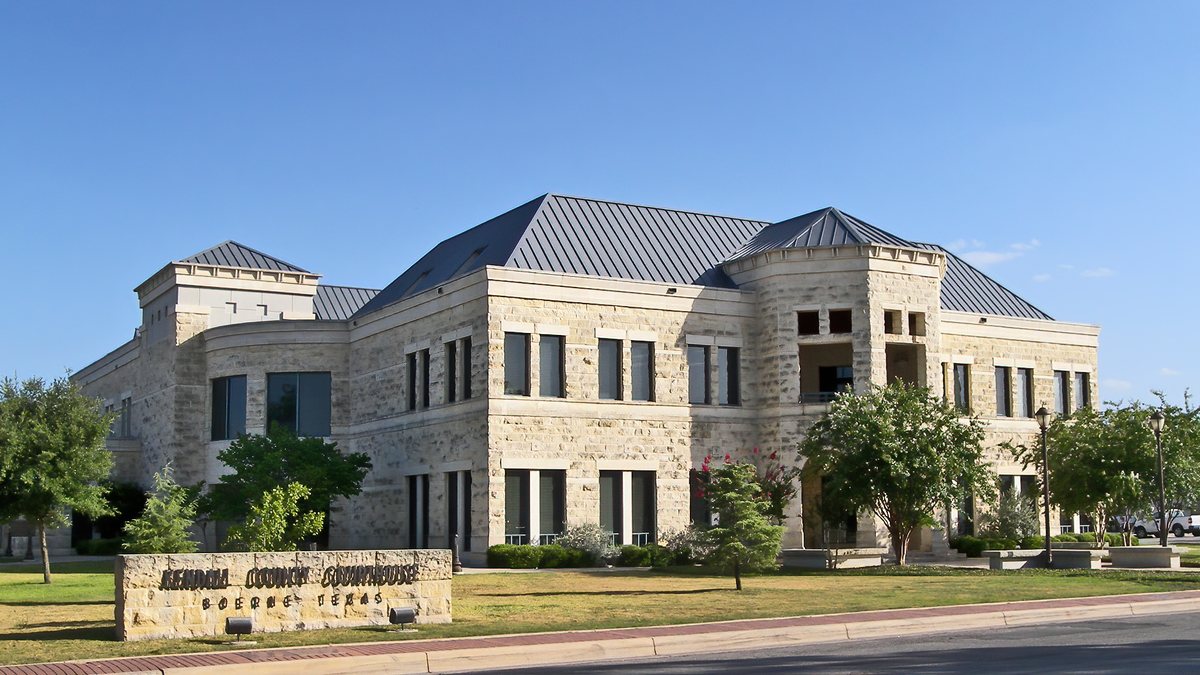Educational briefing on the Office of the Sheriff for Kendall County, Texas — Boerne. — educational cover (regional illustration)