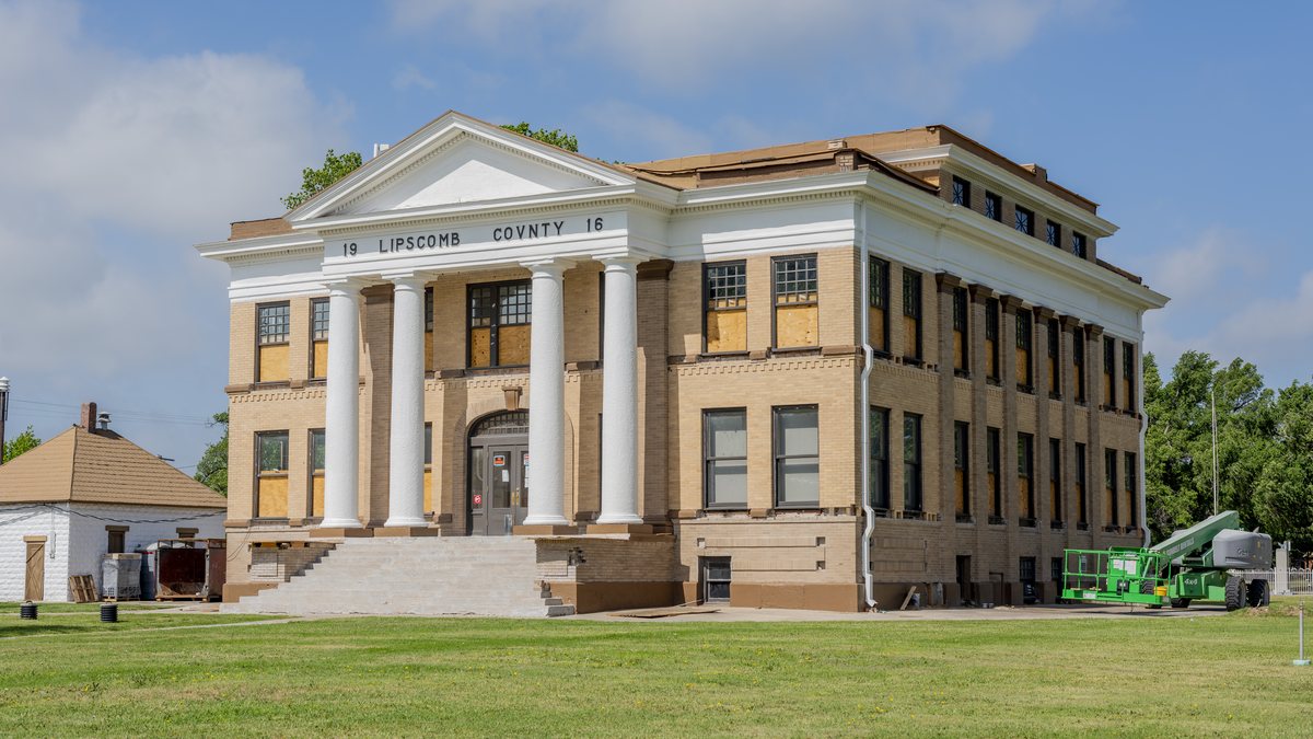 Educational briefing on the Office of the Sheriff for Lipscomb County, Texas — Lipscomb. — educational cover (regional illustration)