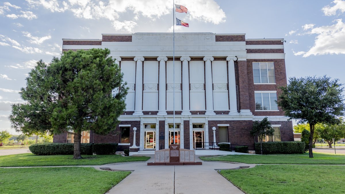 Educational briefing on the Office of the Sheriff for Mitchell County, Texas — Colorado City. — educational cover (regional illustration)