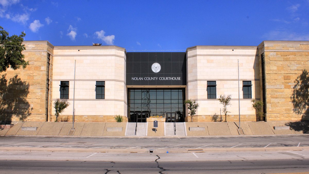 Educational briefing on the Office of the Sheriff for Nolan County, Texas — Sweetwater. — educational cover (regional illustration)