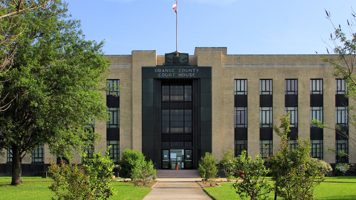 Educational briefing on the Office of the Sheriff for Orange County, Texas. — educational cover (regional illustration)