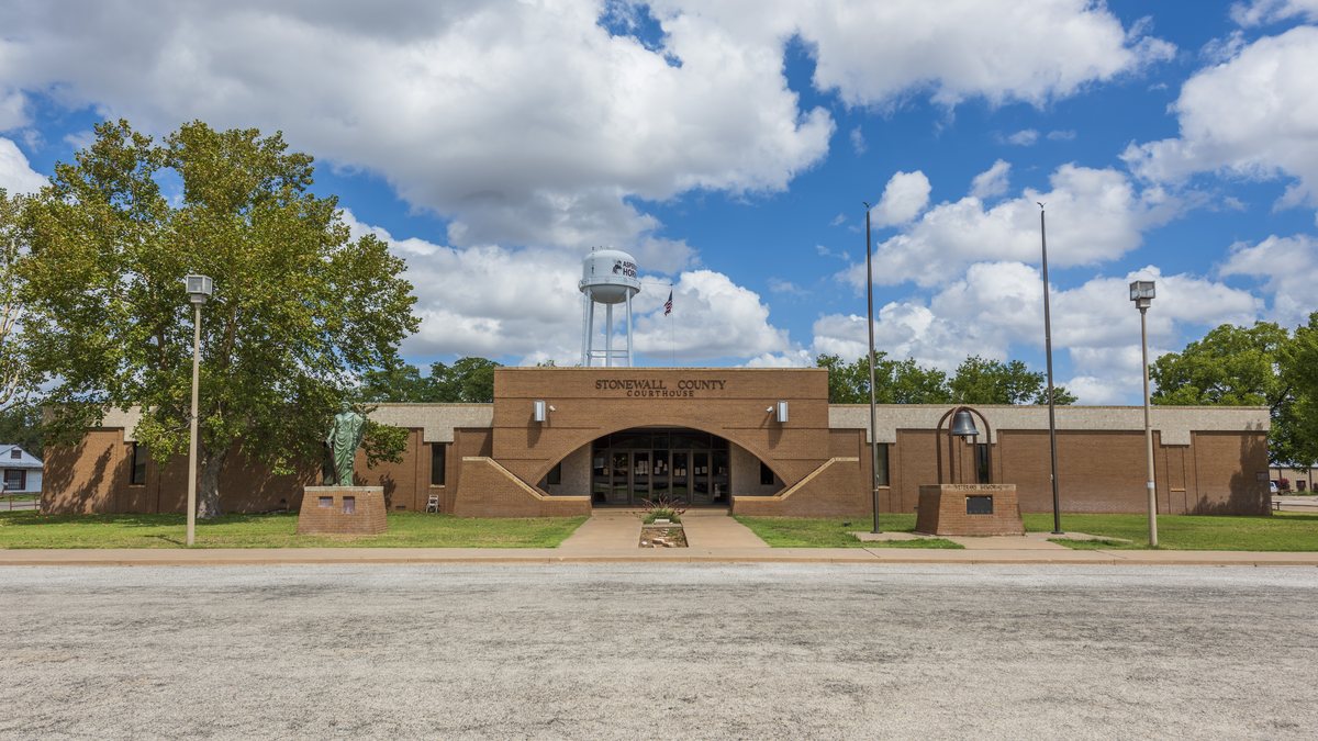 Educational briefing on the Office of the Sheriff for Stonewall County, Texas — Aspermont. — educational cover (regional illustration)