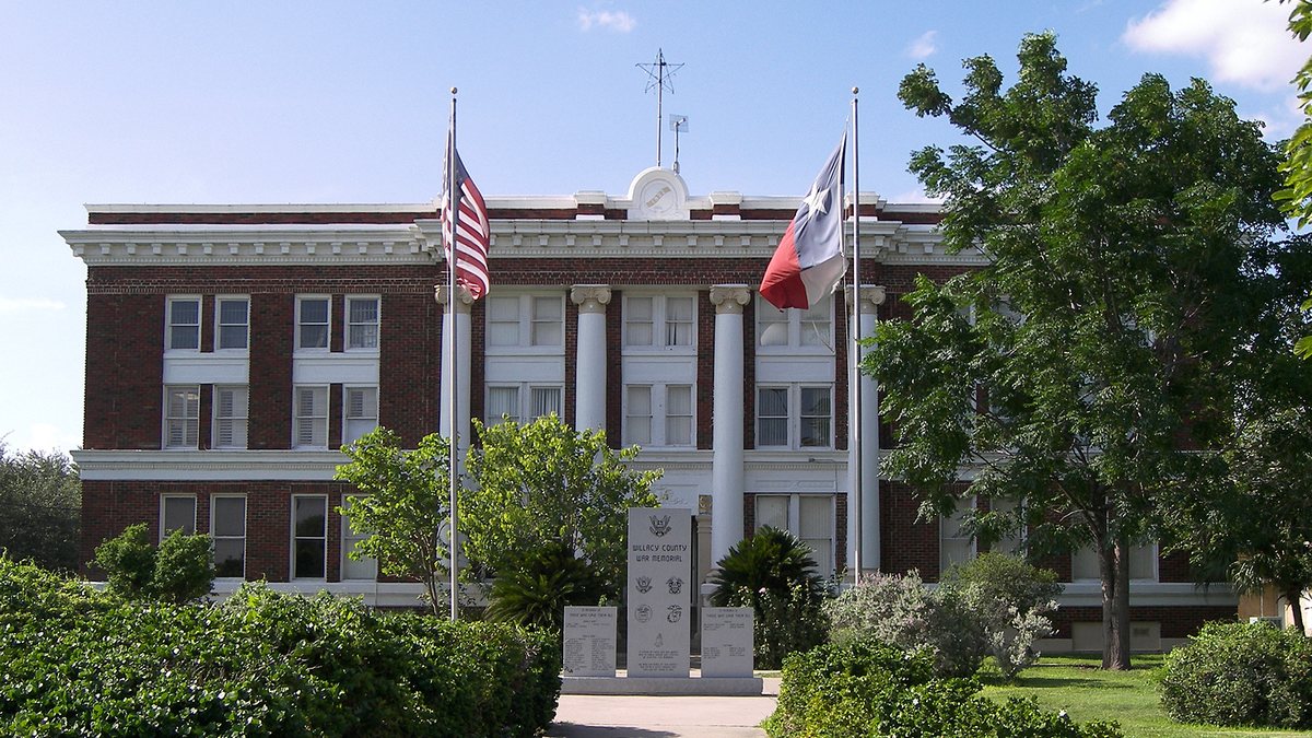 Educational briefing on the Office of the Sheriff for Willacy County, Texas — Raymondville. — educational cover (regional illustration)