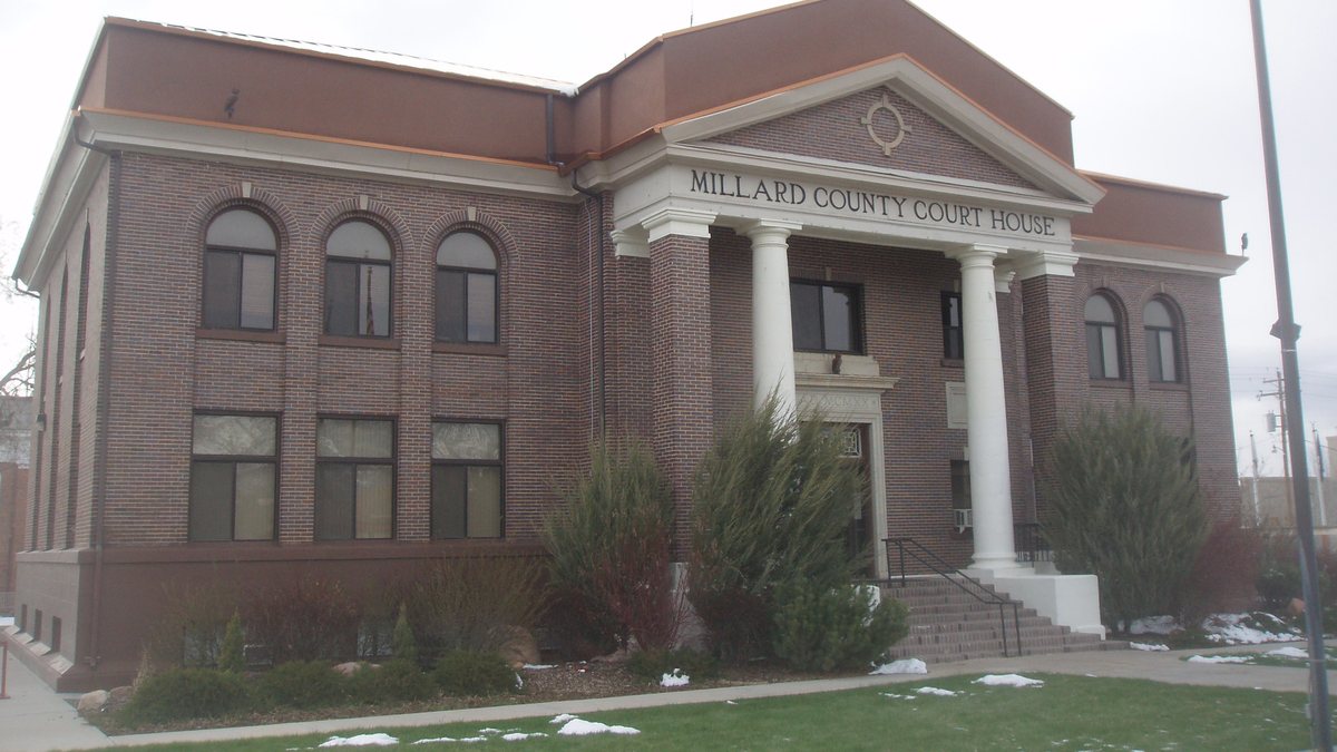 Educational briefing on the Office of the Sheriff for Millard County, Utah — Fillmore. — educational cover (regional illustration)