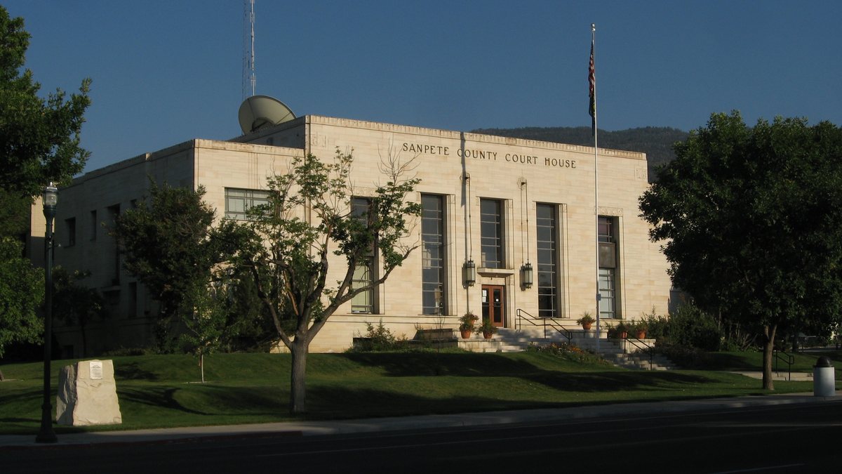 Educational briefing on the Office of the Sheriff for Sanpete County, Utah — Manti. — educational cover (regional illustration)
