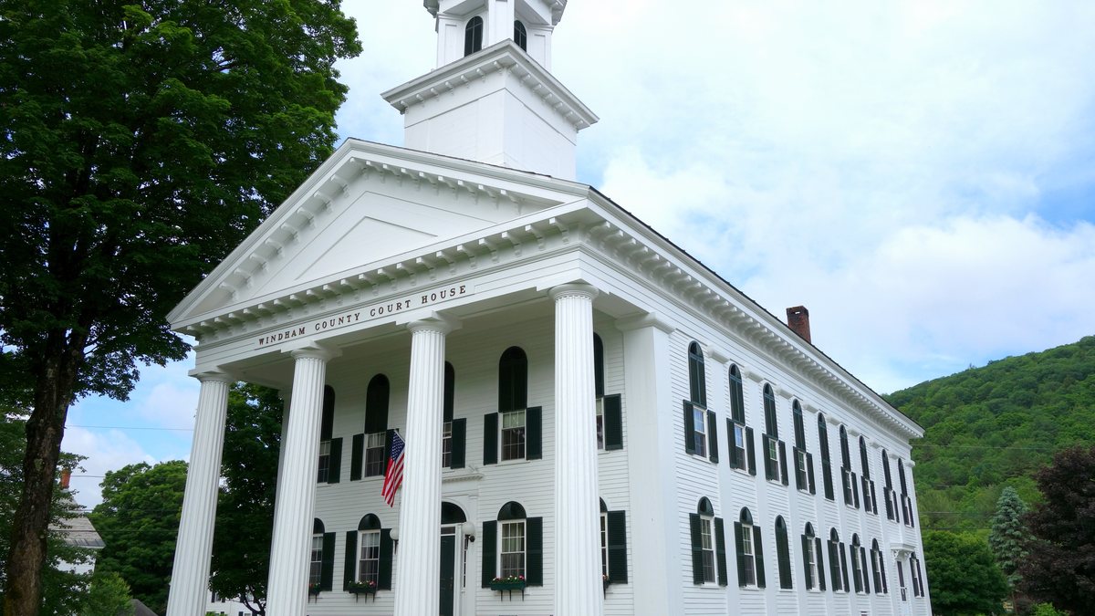 Educational briefing on the Office of the Sheriff for Windham County, Vermont. — educational cover (regional illustration)
