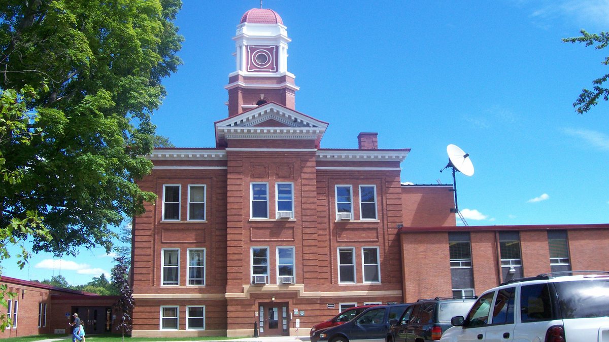Educational briefing on the Office of the Sheriff for Forest County, Wisconsin — Crandon. — educational cover (regional illustration)