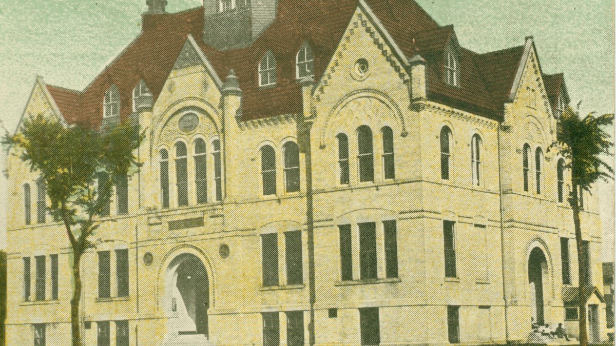 Educational briefing on the Office of the Sheriff for Oconto County, Wisconsin — Oconto. — educational cover (regional illustration)