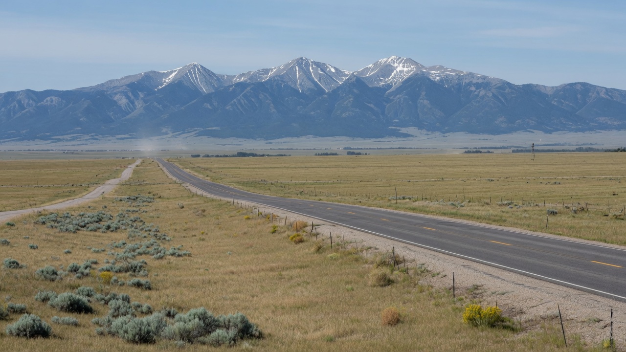High plains civic land — educational cover (regional illustration of Montana)
