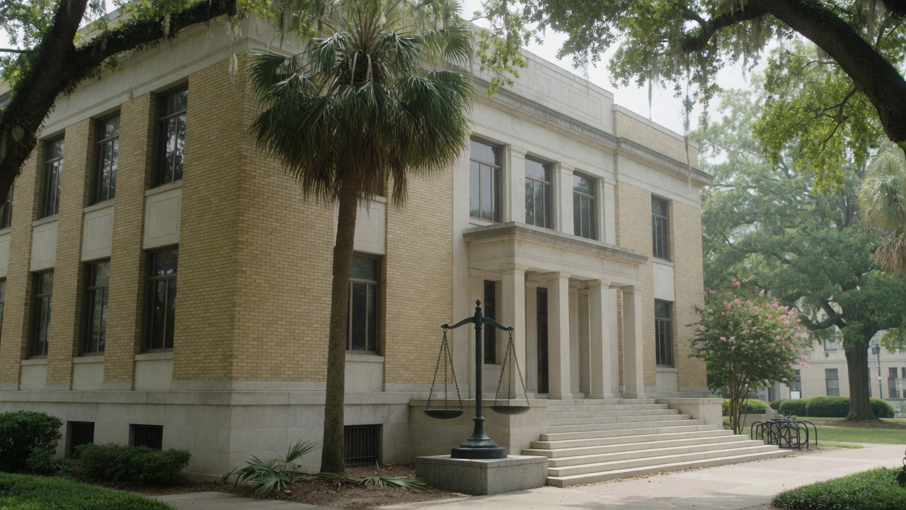 Columbia midlands justice house — educational cover (justice civic, American Future Type)