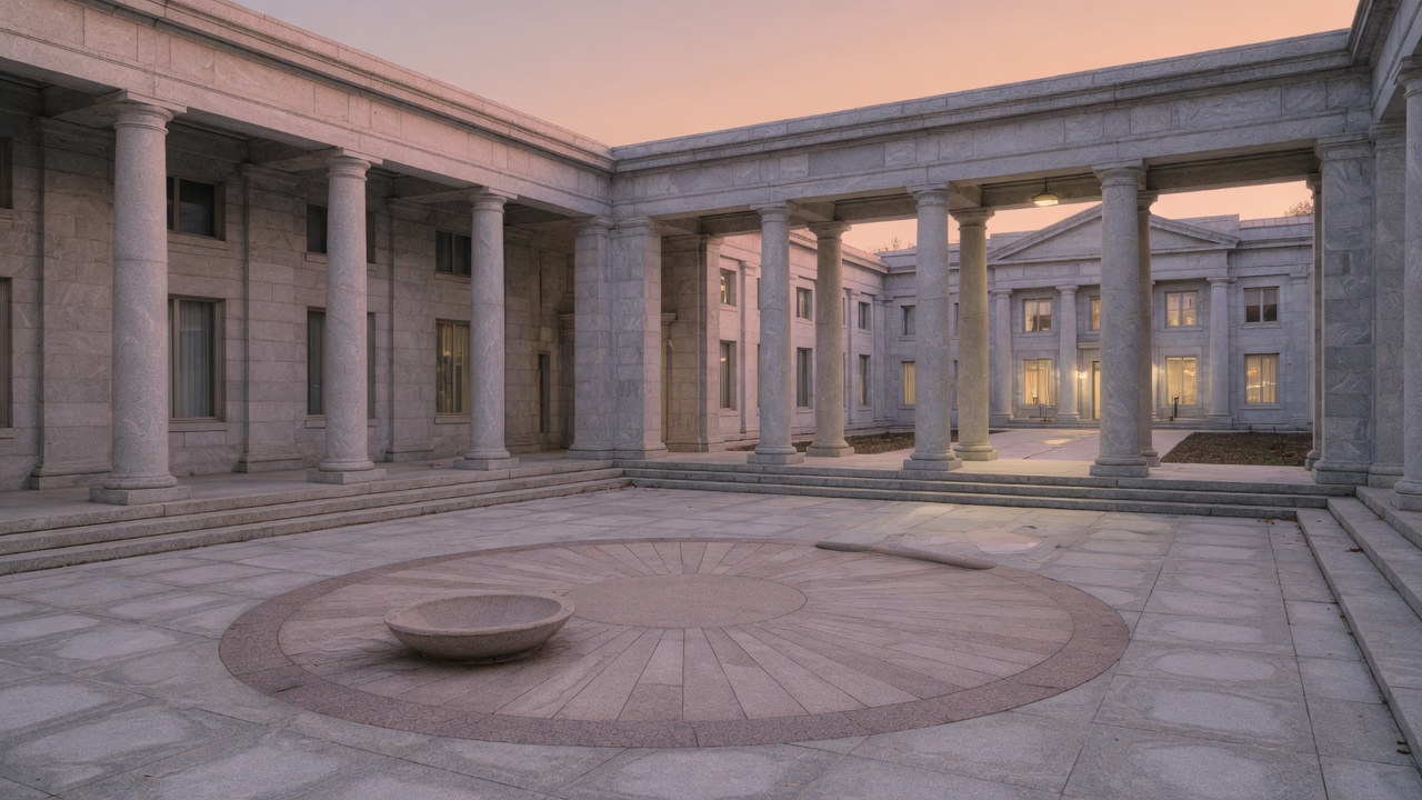 Civic forum — educational cover (justice civic, American Future Type)